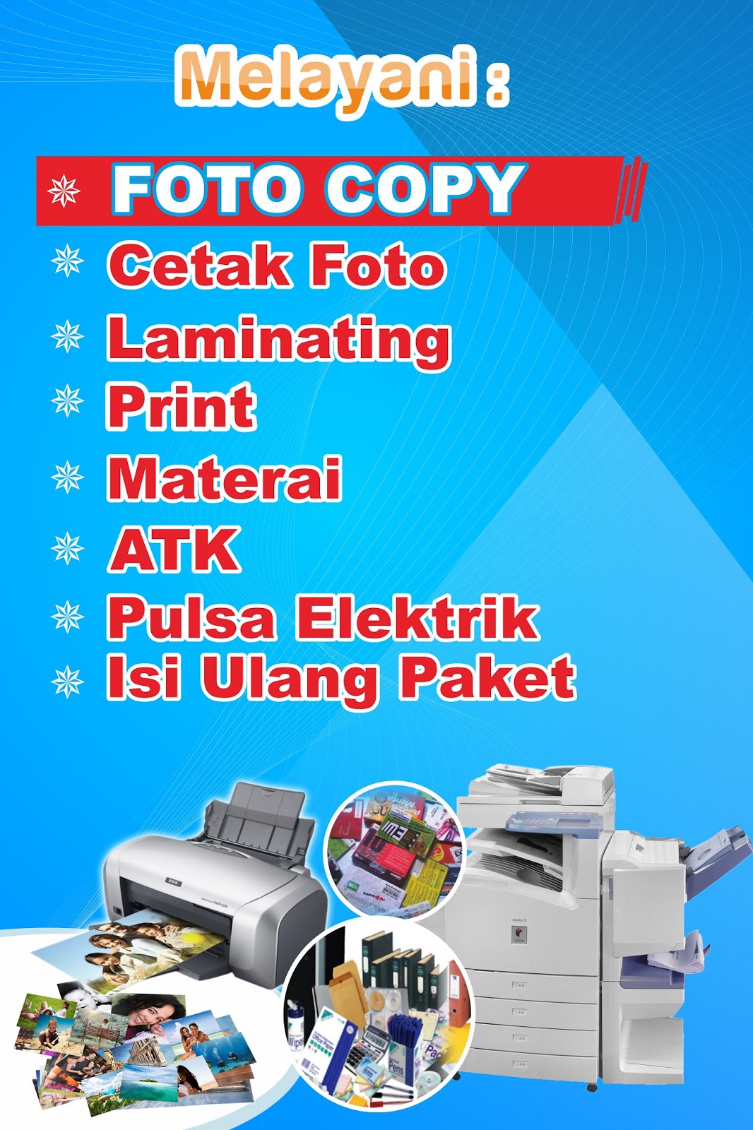 Buat Spanduk Fotocopy desain spanduk kreatif