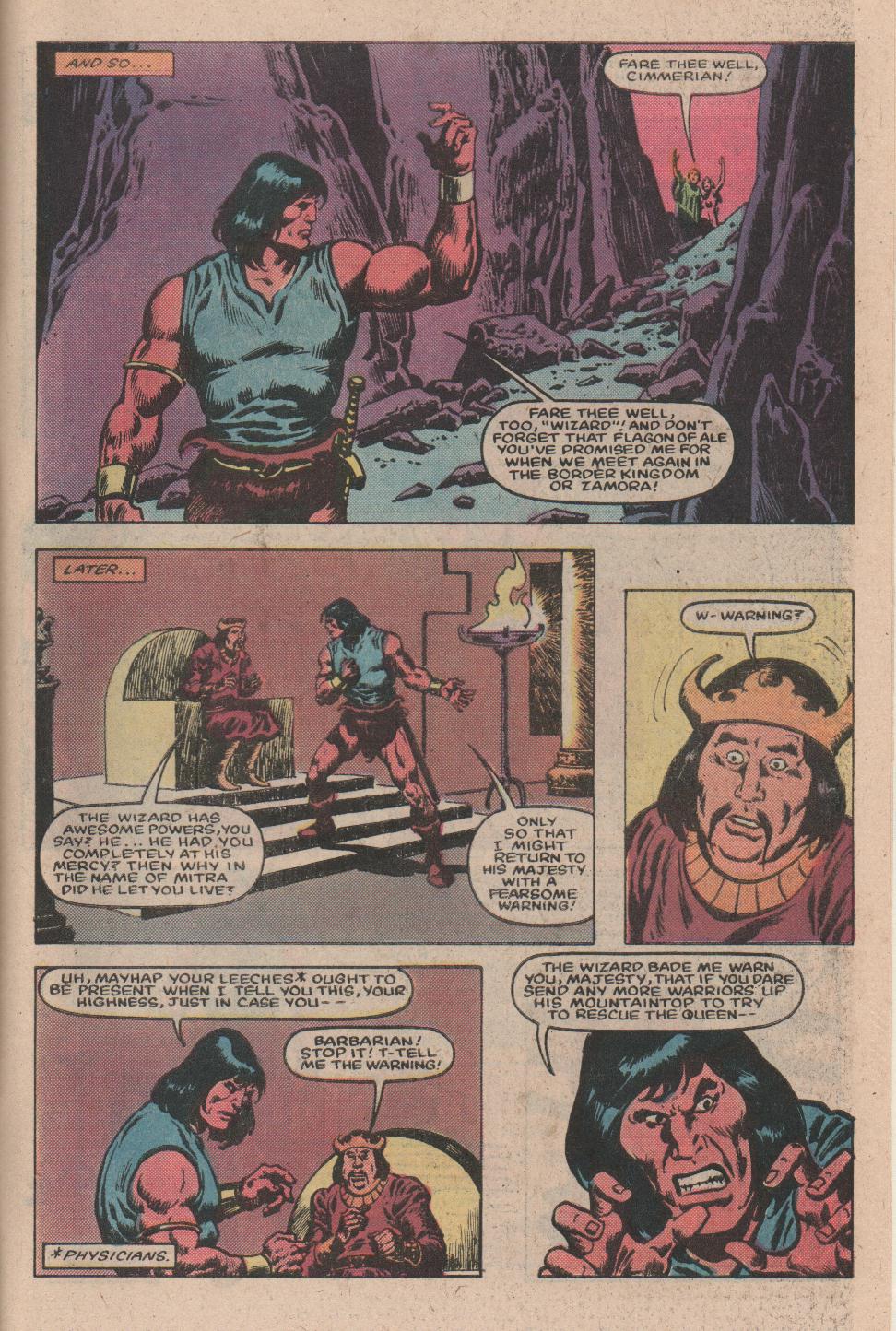 Read online Conan the Barbarian (1970) comic -  Issue #157 - 22