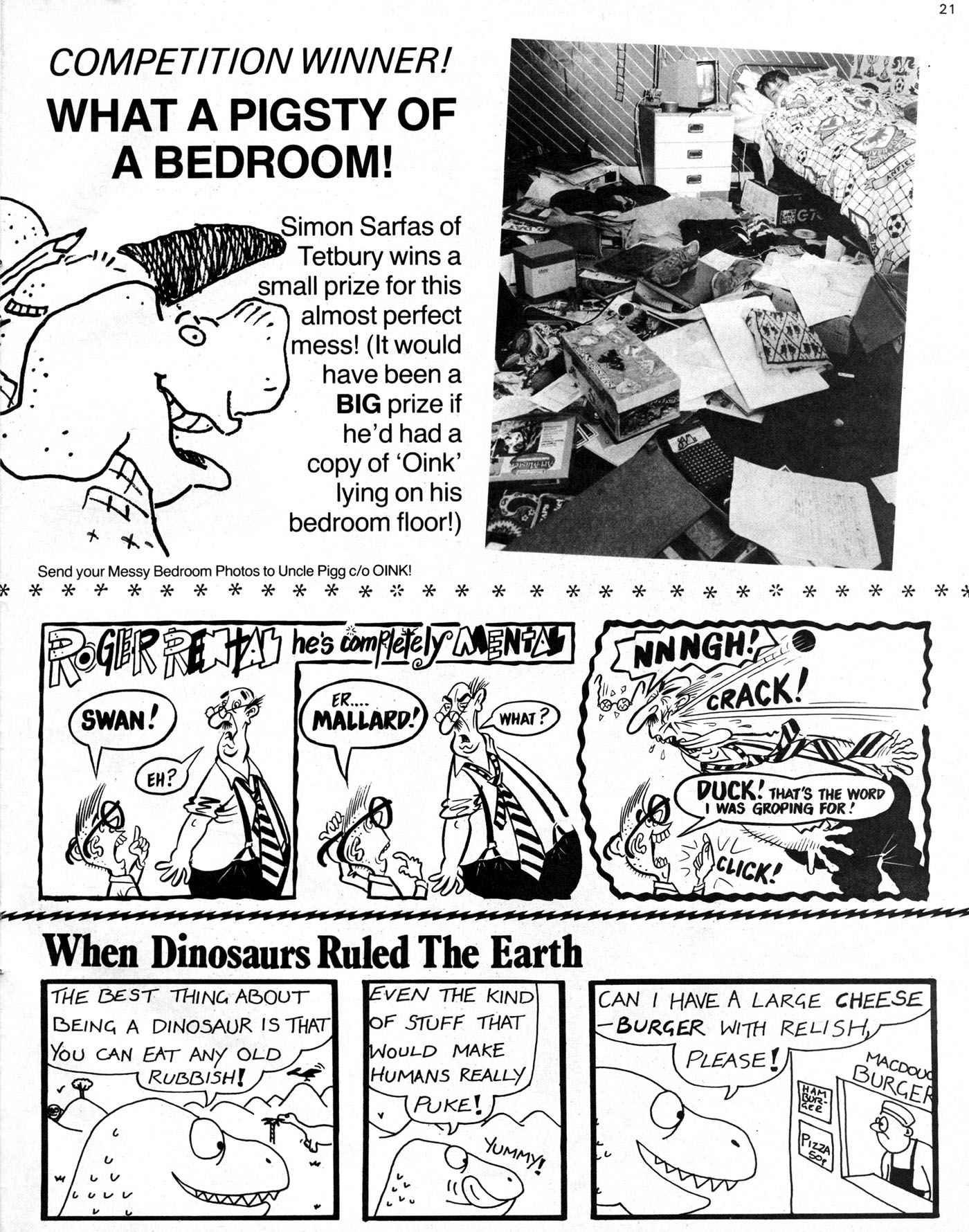 Read online Oink! comic -  Issue #6 - 20