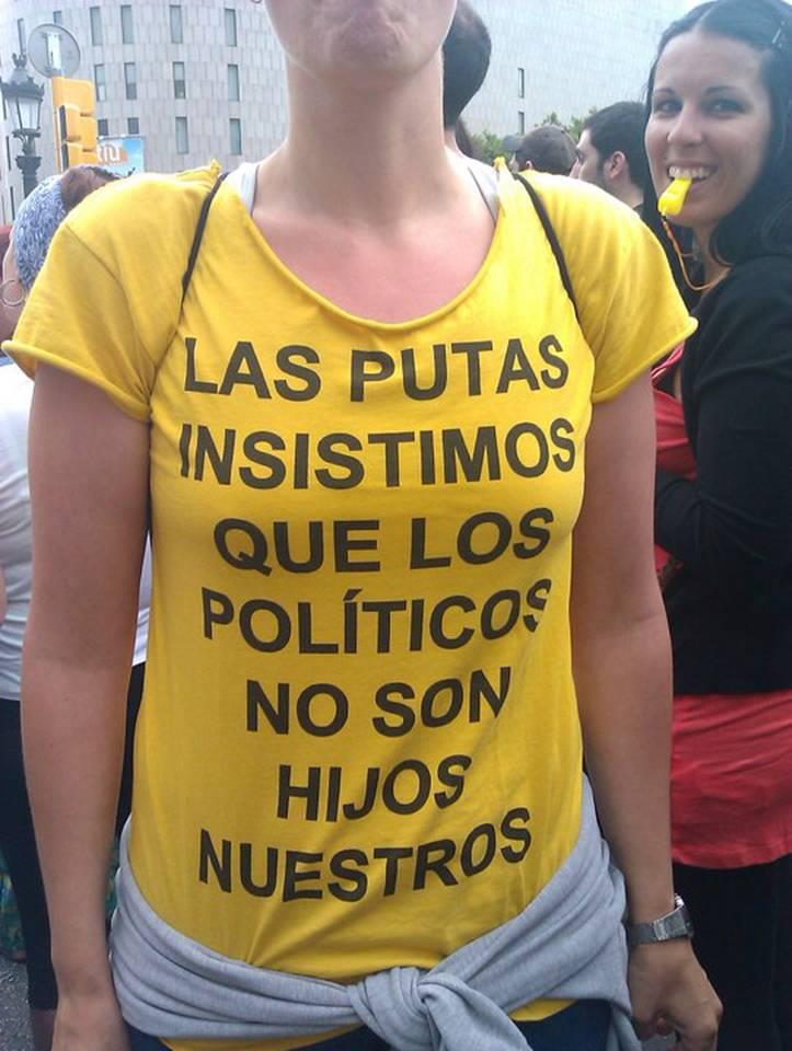 Resultado de imagem para los politicos no son nuestros hijos