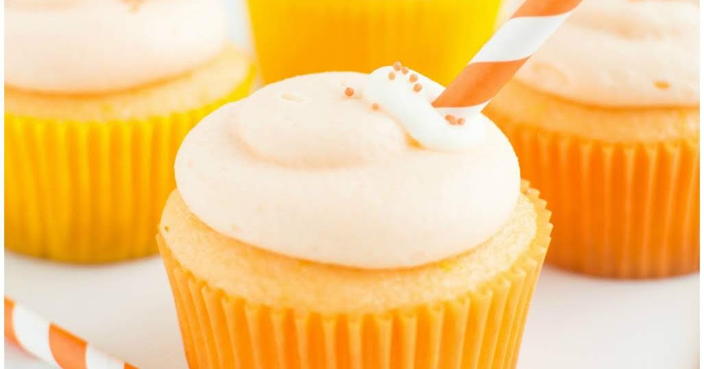ORANGE CREAMSICLE CUPCAKES Young Mom Recipes