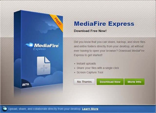 Mediafire Express Beta Software Application (and REST API)