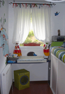 Matilda y la Luna: Unos muebles hechos a medida (habitación infantil)