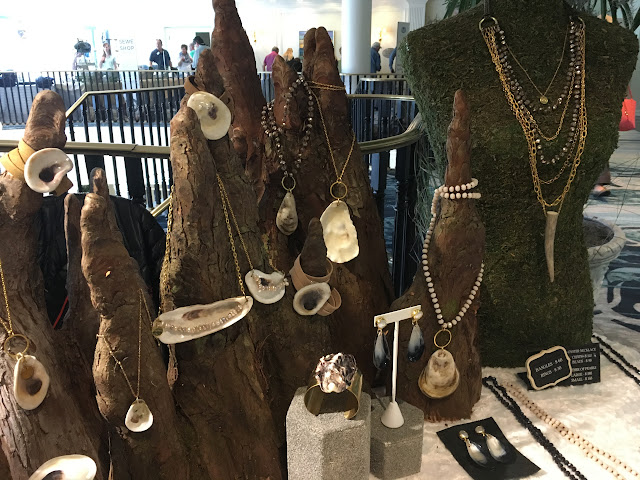 Chic Verte Oyster Shell Jewelry at Southeastern Wildlife Expo (SEWE) 2017 | The Lowcountry Lady