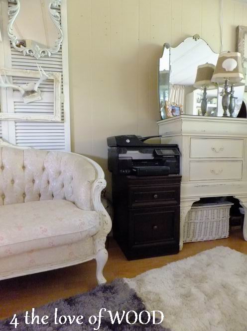 4 the love of wood: HOW TO HIDE A HIDEOUS PRINTER