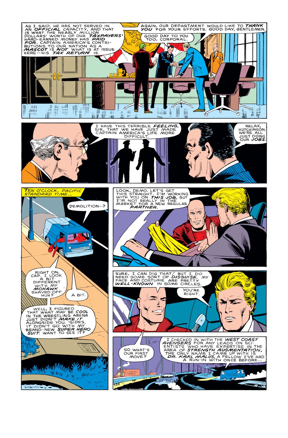 Read online Captain America (1968) comic -  Issue #328 - 11