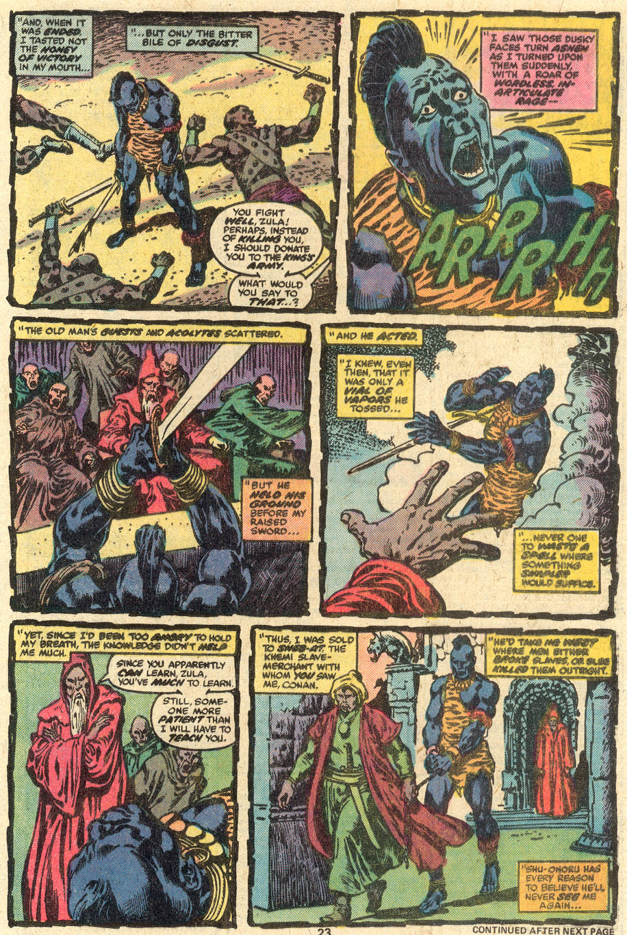 Read online Conan the Barbarian (1970) comic -  Issue #85 - 14
