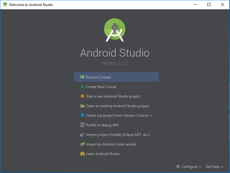 install sdk for android studio