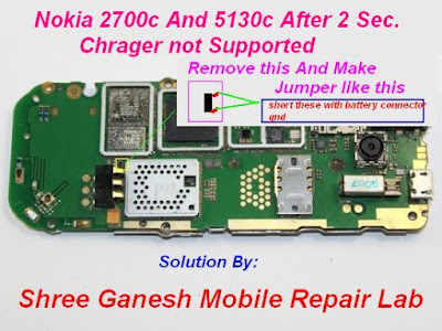 After 2 Second Nokia 2700 and 5130 Charger Not Supported Solution