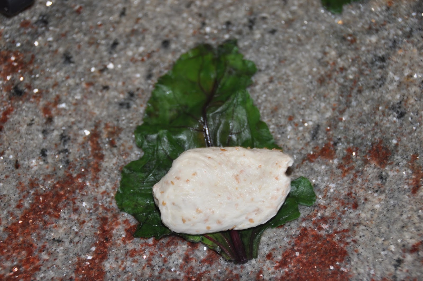 Kootenai Girl A Vegetarian Food Adventure Beet Leaf Holubtsi......