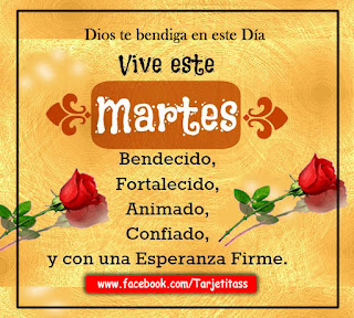 Resultado de imagen para bendecido martes