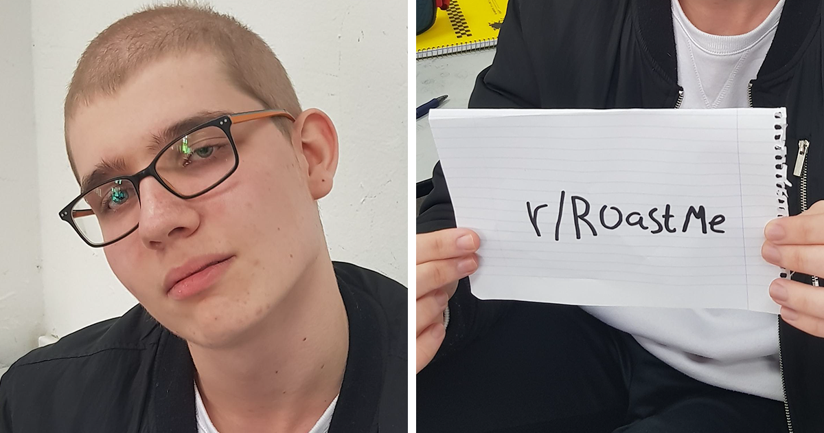 Depressed Teenager Asked r/RoastMe To Roast His Photograph So He Could Find A Reason To End It All And The Internet Responded Like This Depressed Teenager Asked r/RoastMe To Roast His Photograph So He Could Find A Reason To End It All And The Internet Responded Like This