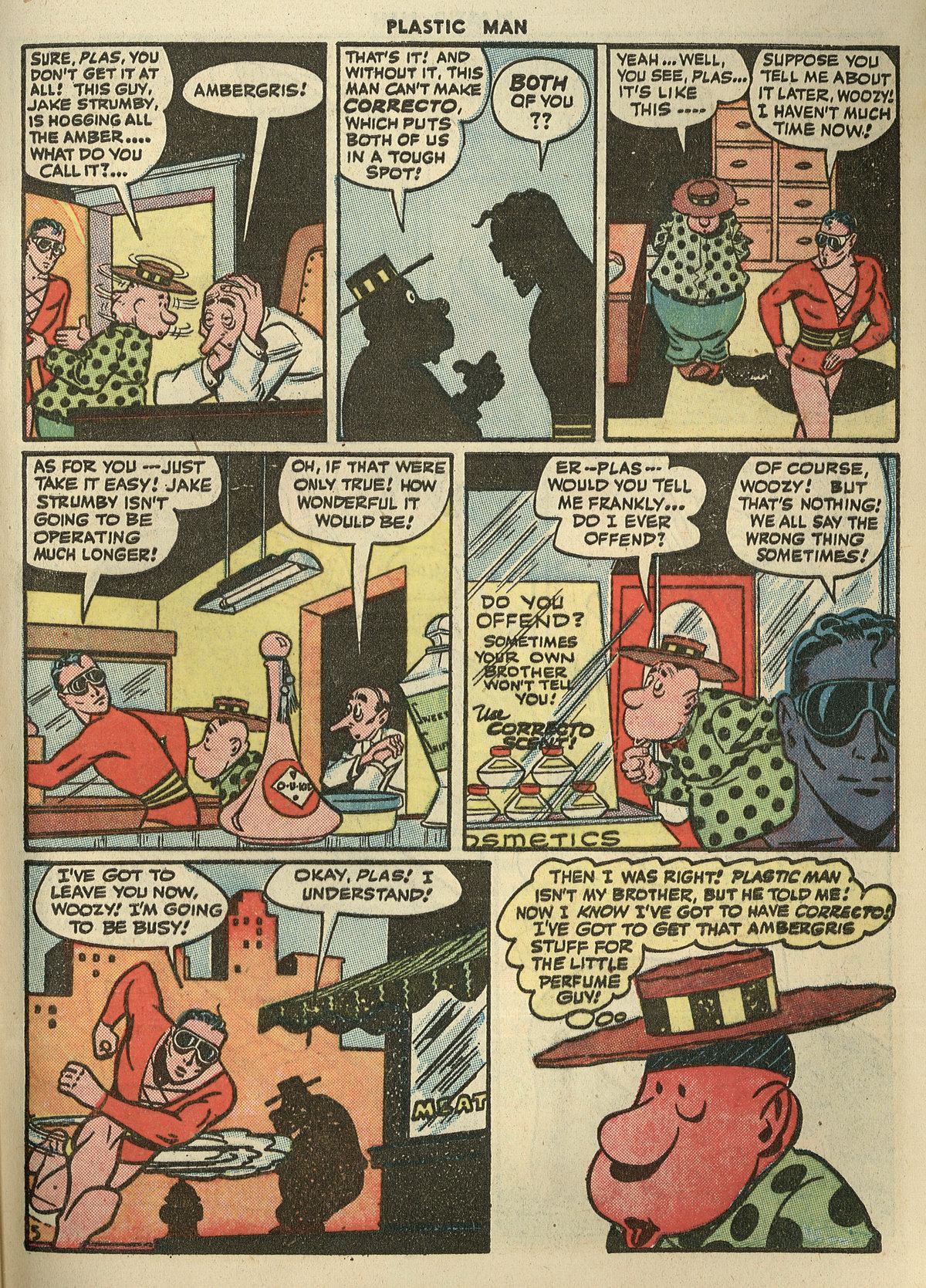 Read online Plastic Man (1943) comic -  Issue #3 - 41