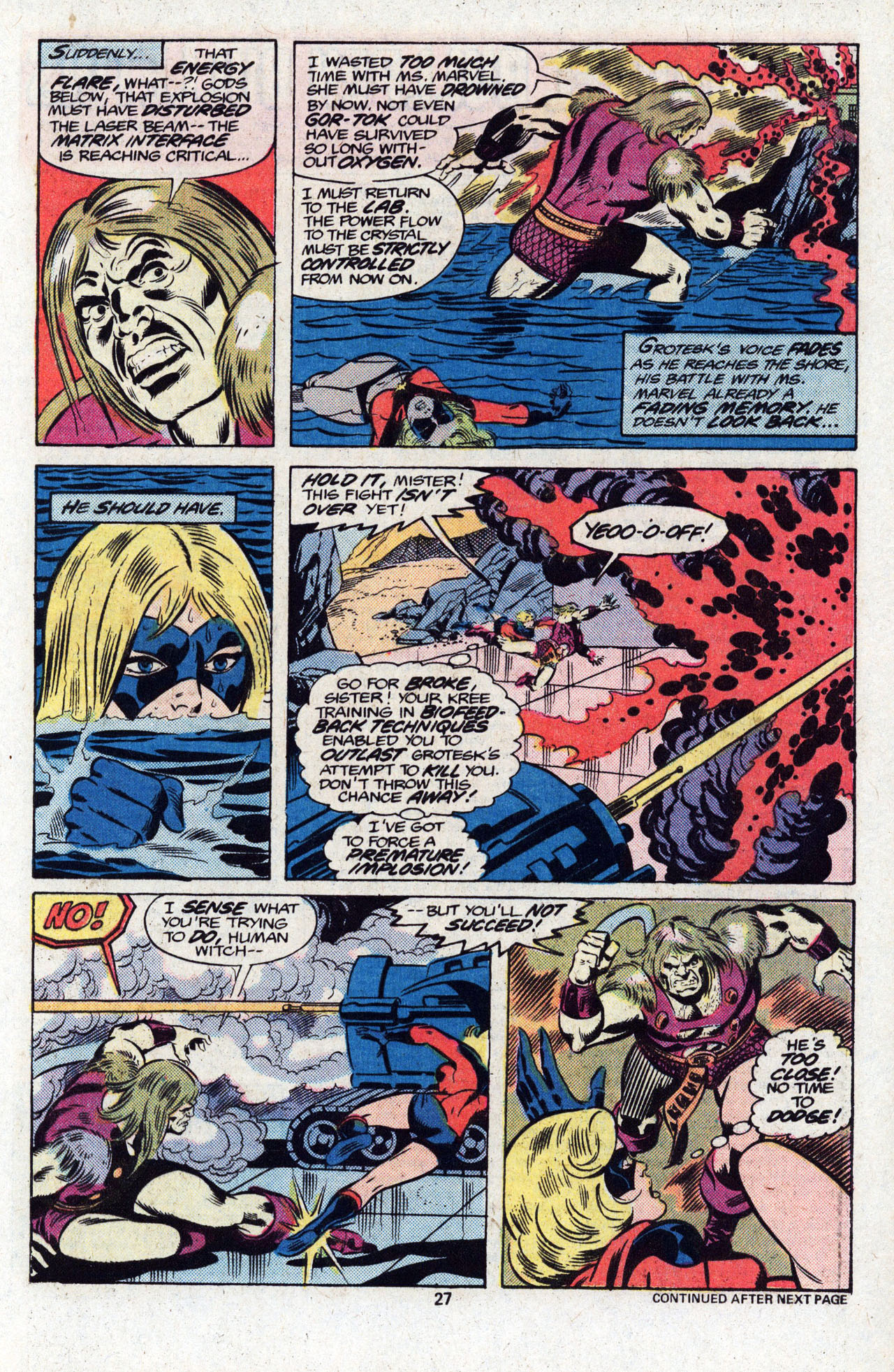 Read online Ms. Marvel (1977) comic -  Issue #8 - 29