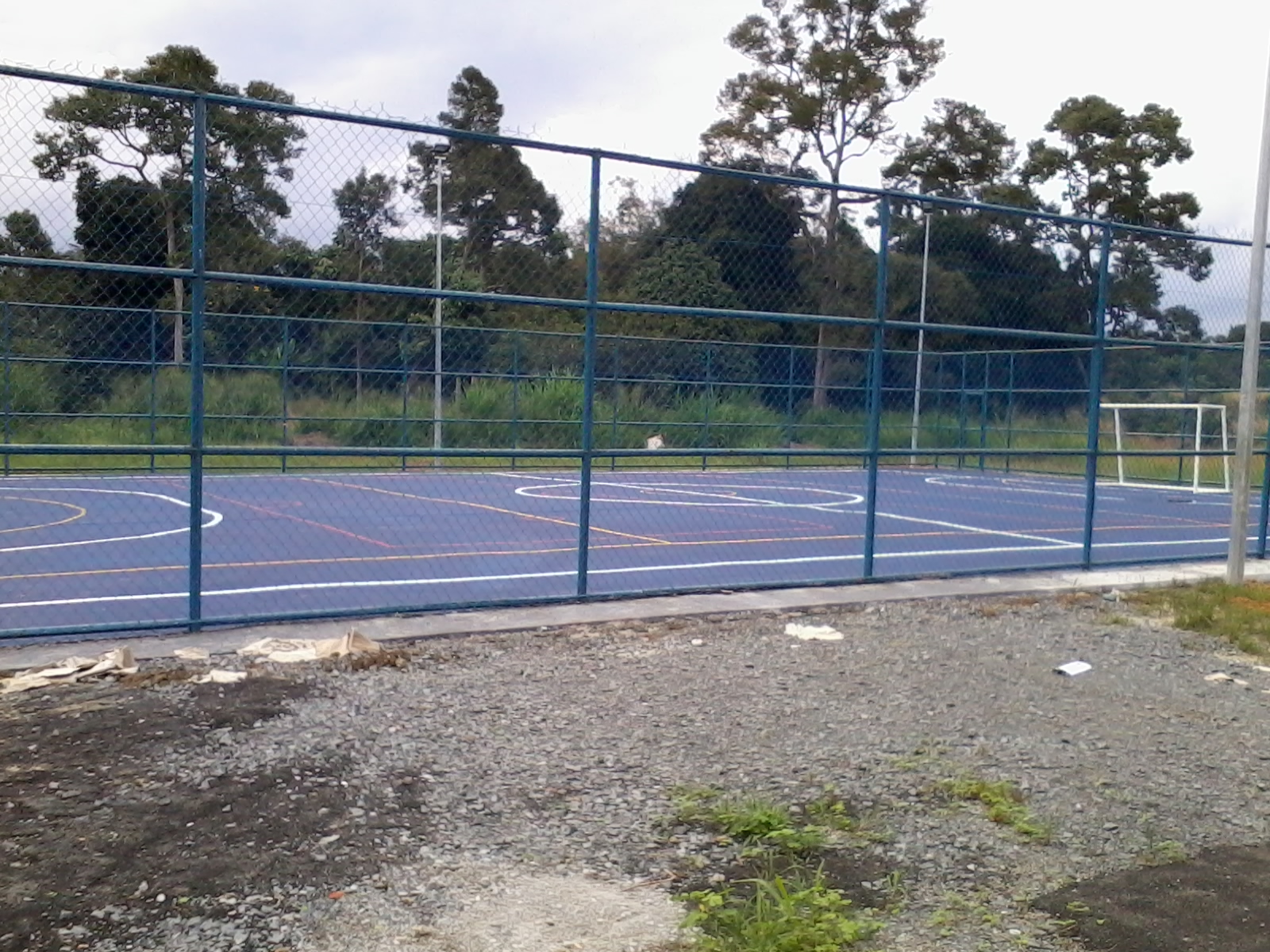 Kampung Sawah Baru PADANG FUTSAL SIAP SEPENUHNYA