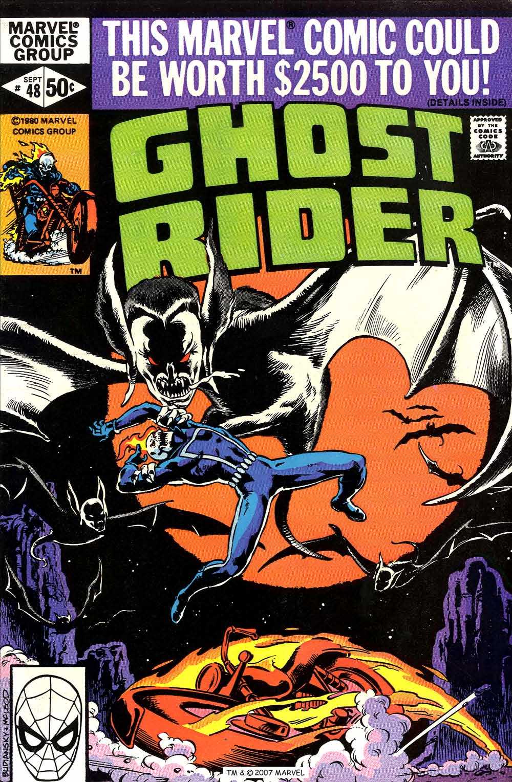 Read online Ghost Rider (1973) comic -  Issue #48 - 1