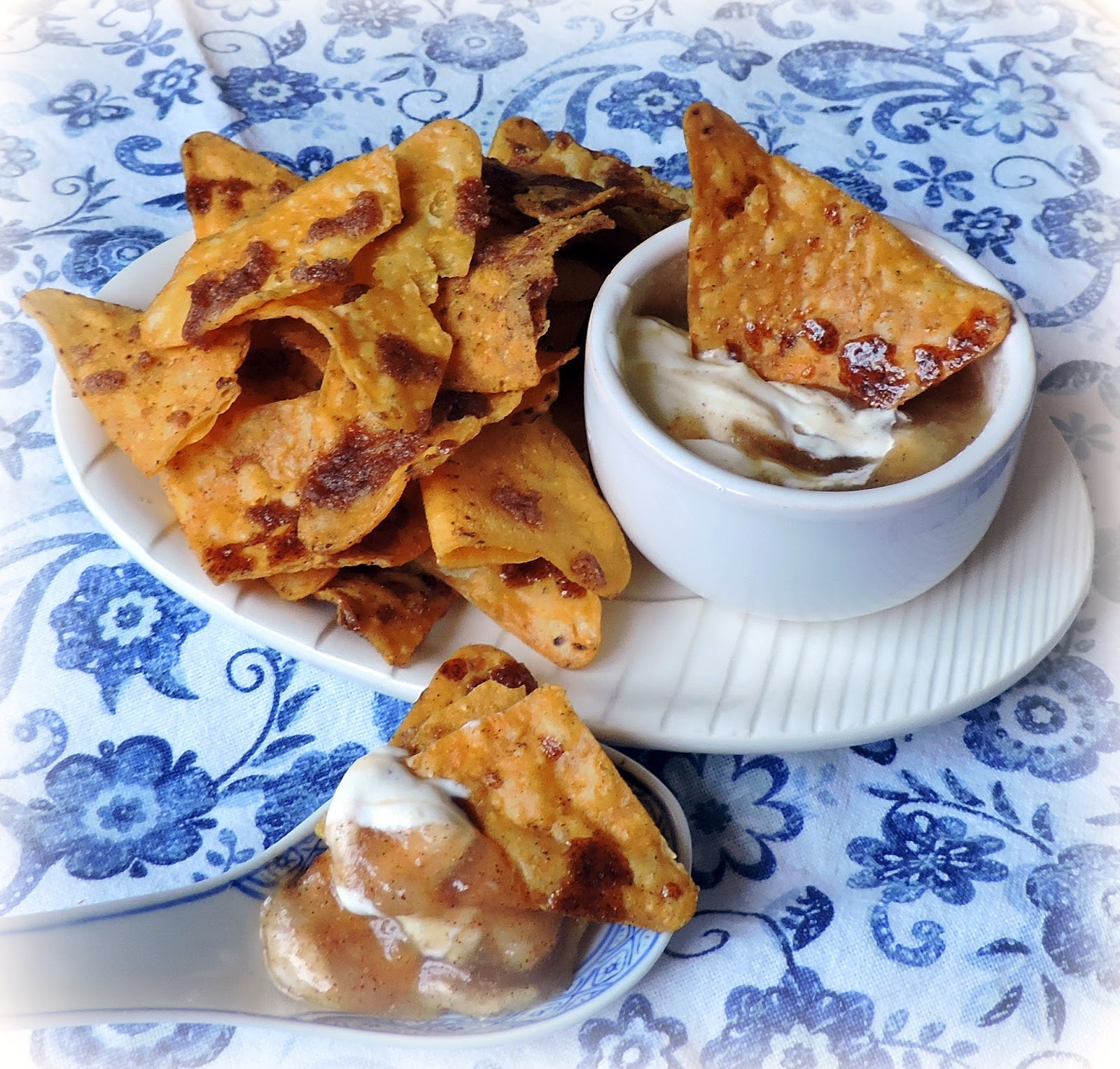 Quick Cinnamon Apple Nachos The English Kitchen