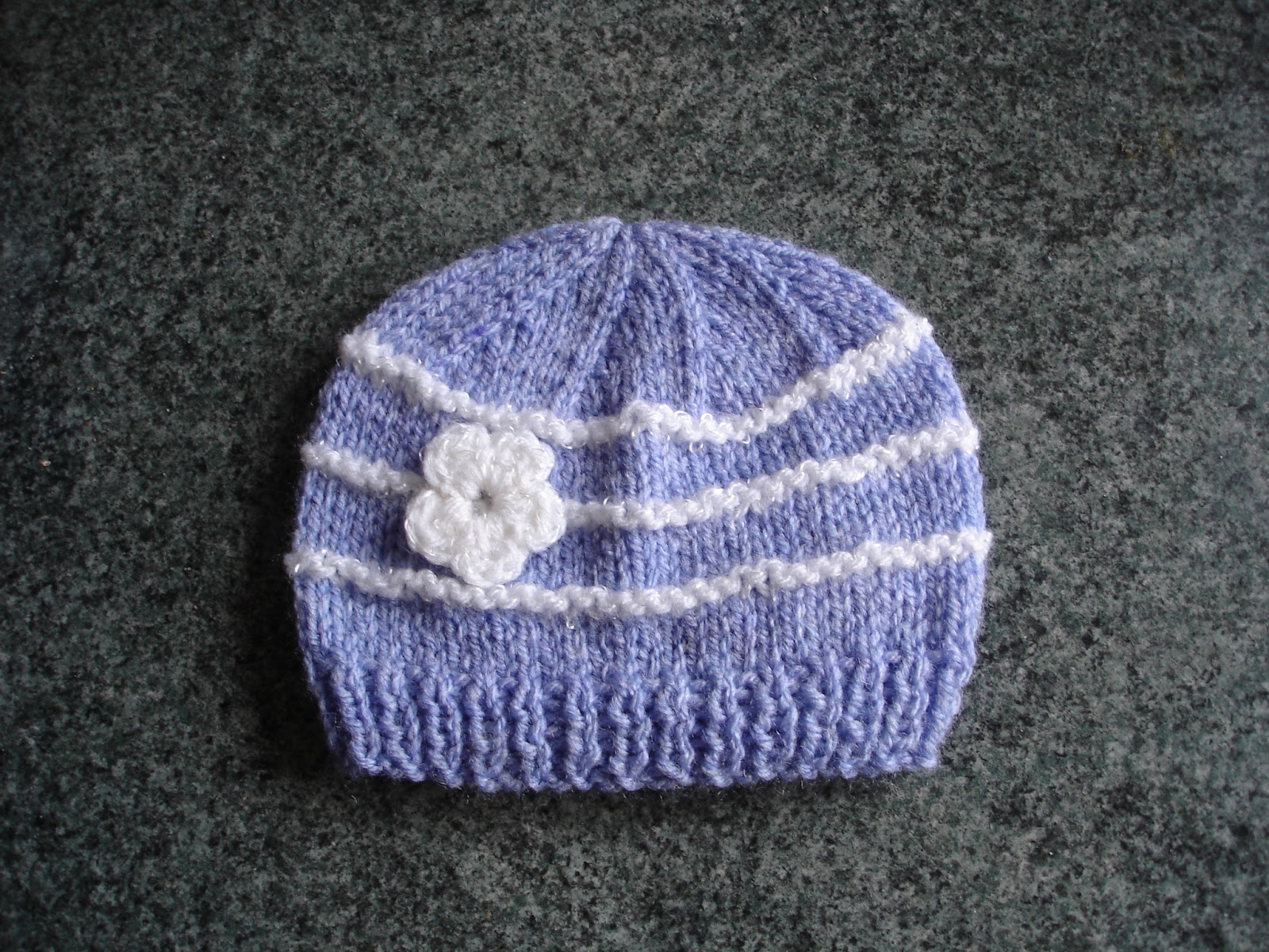 Marianna's Lazy Daisy Days Knitted Baby Girl Hats