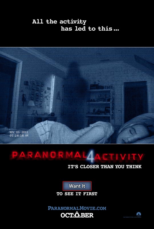 2012 Paranormal Activity 4