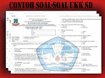Contoh Soal - Soal Ukk Sd Kelas 1 Lengkap