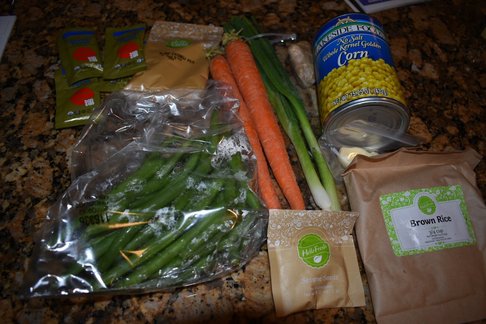 Nick and Alona Kitchen HelloFresh Protein Packed Rice Bowl Disaster