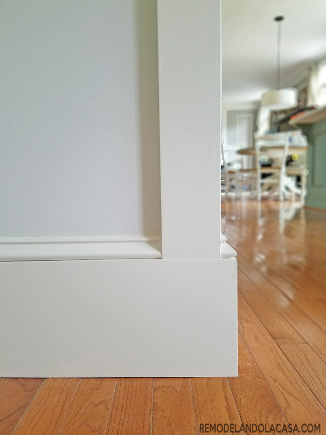 The Easiest Door Trim Remodelando la Casa