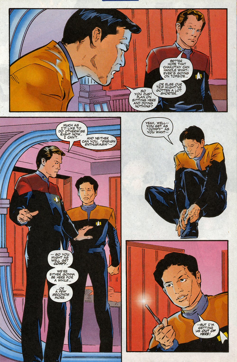 Read online Star Trek: Voyager comic -  Issue #7 - 16