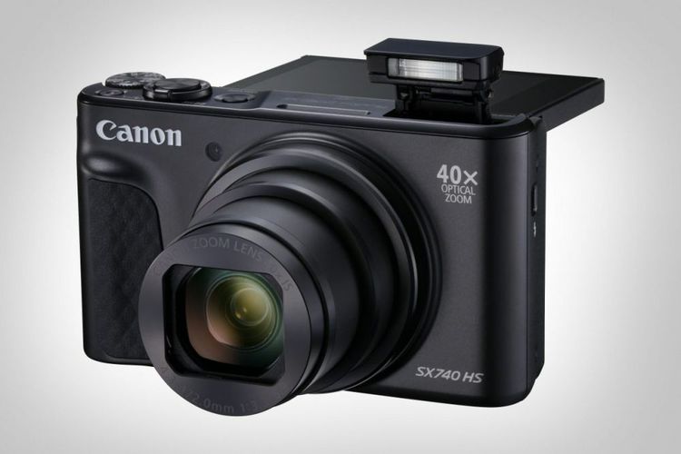 Canon PowerShot SX740 HS Kamera Saku Pertama dengan Video 4K Dunia Qtoy