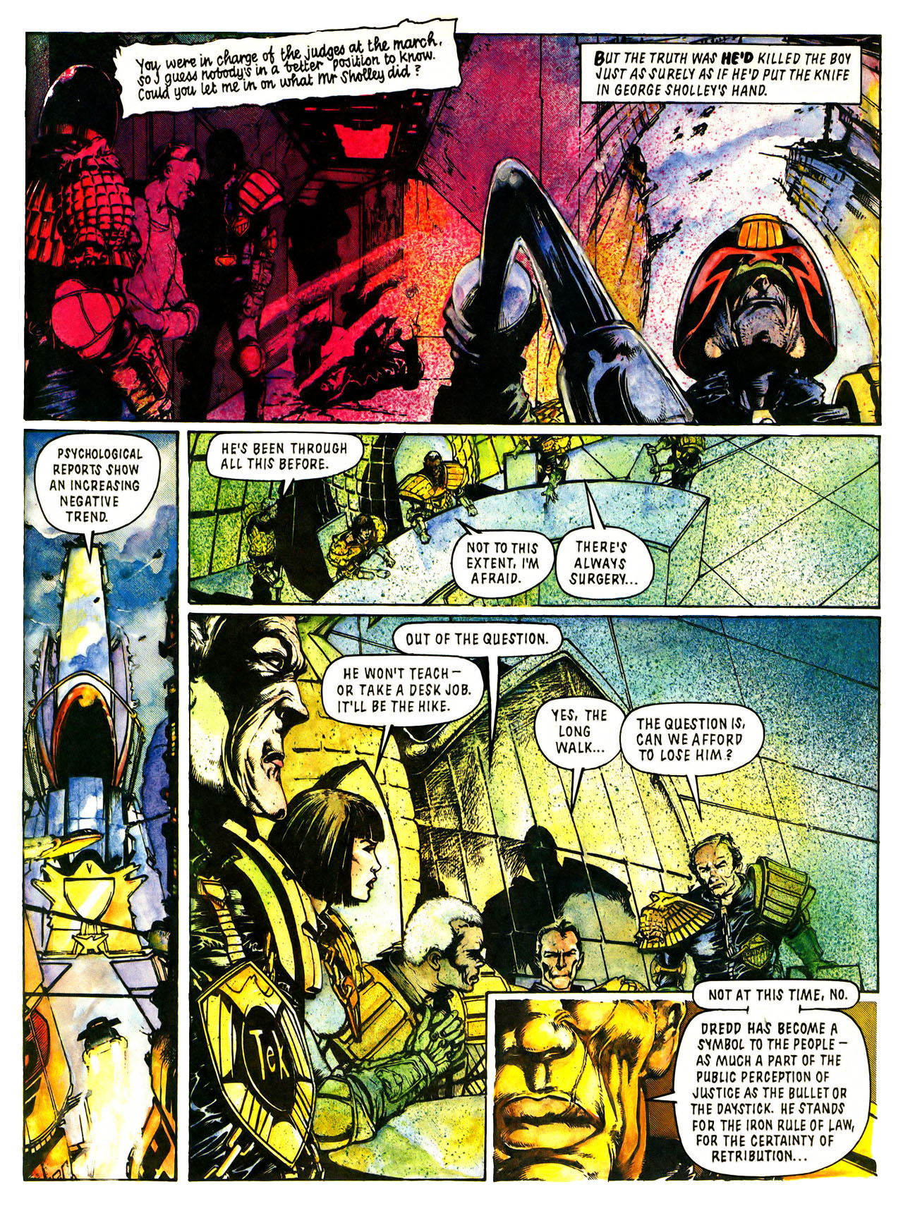Read online Judge Dredd: The Complete Case Files comic -  Issue # TPB 14 (Part 1) - 8