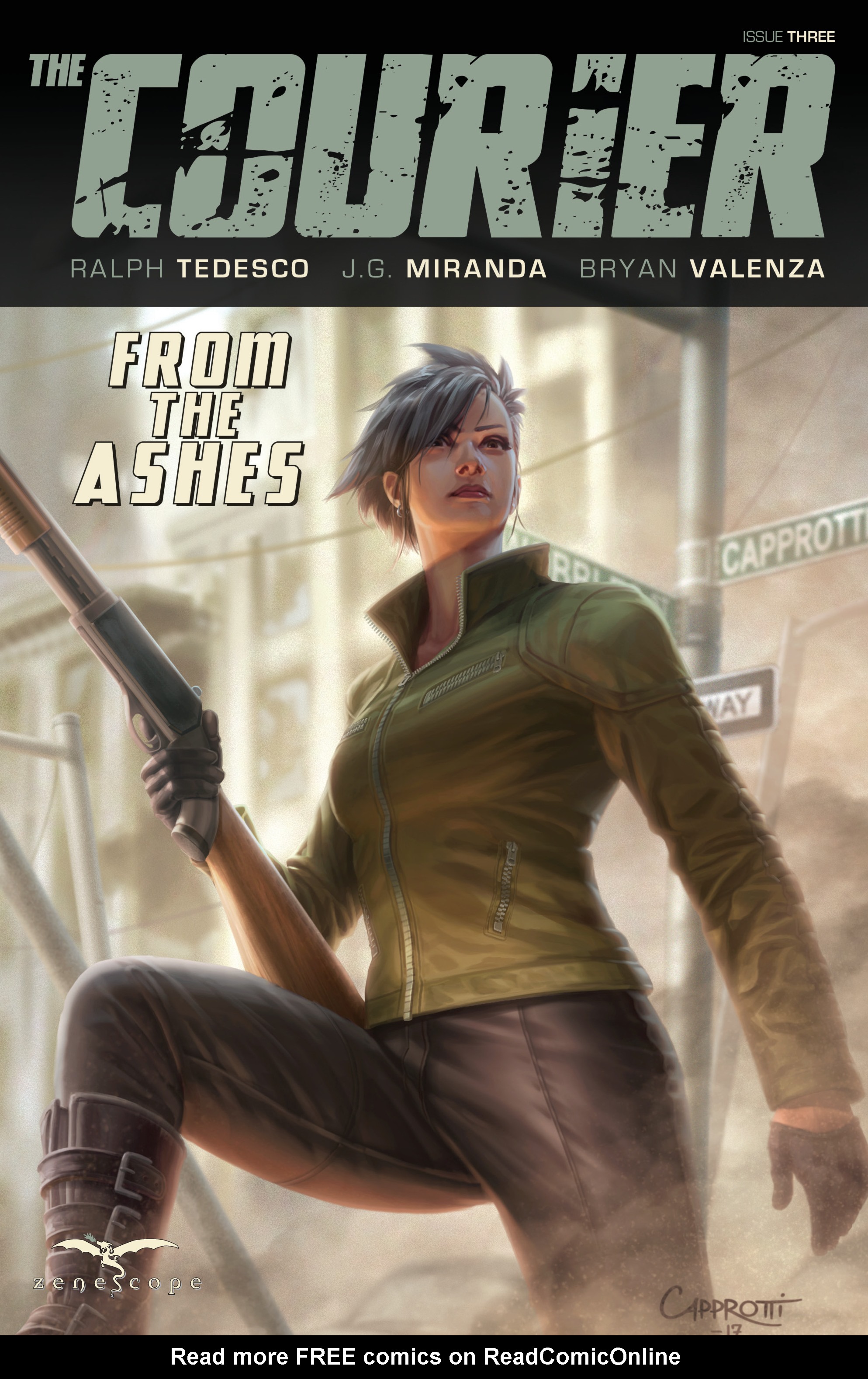Read online The Courier: From the Ashes comic -  Issue #3 - 1