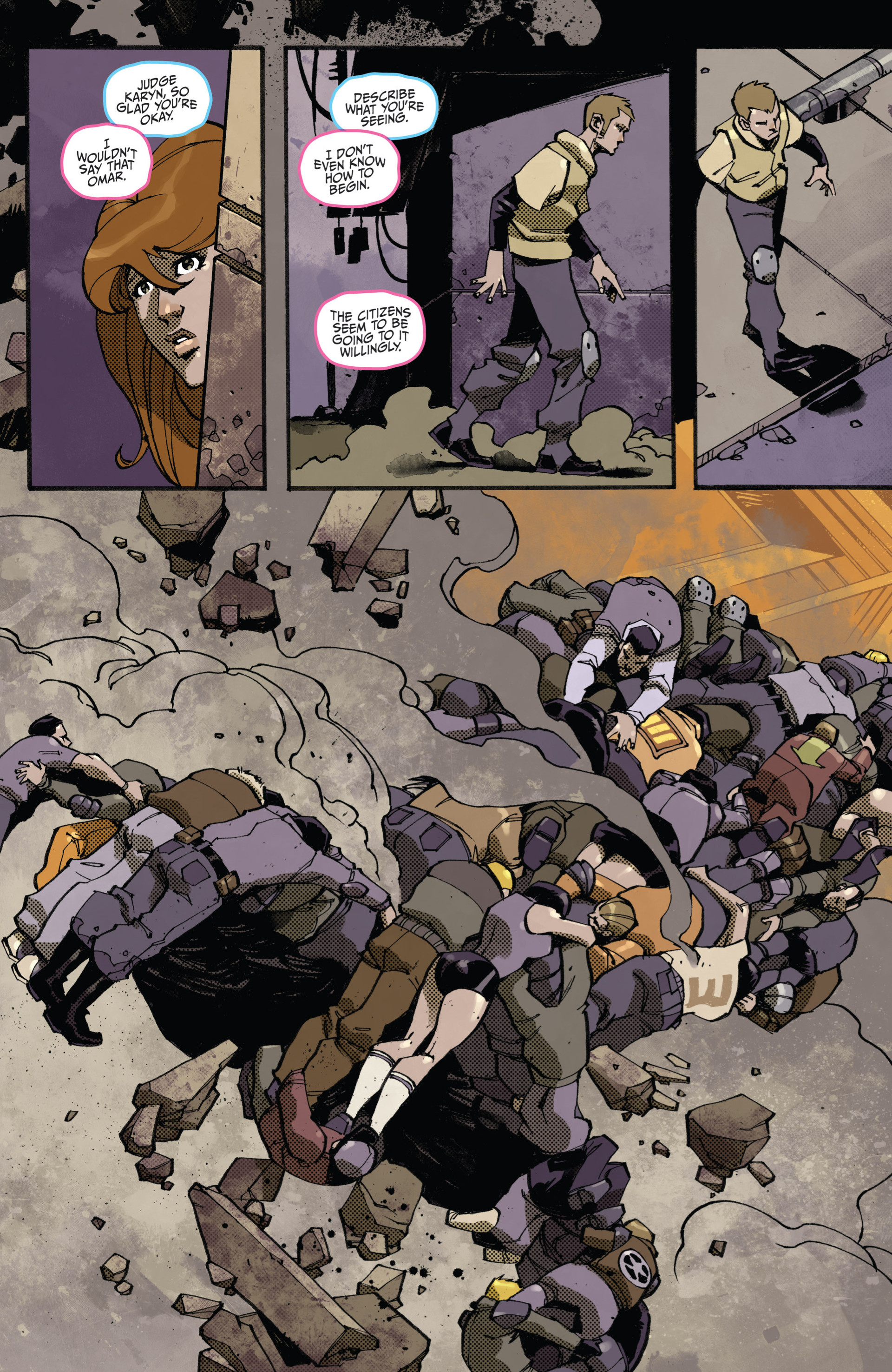 Read online Judge Dredd (2012) comic -  Issue #17 - 12