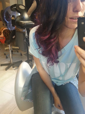 Purple ma vie , violet mes cheveux