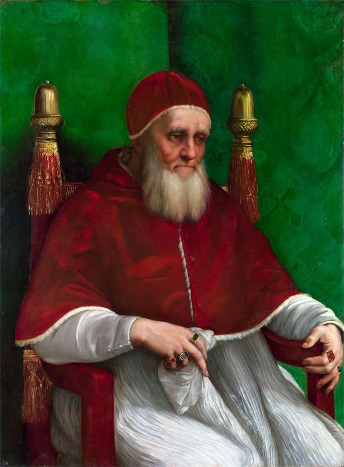 портрет папы Юлия II