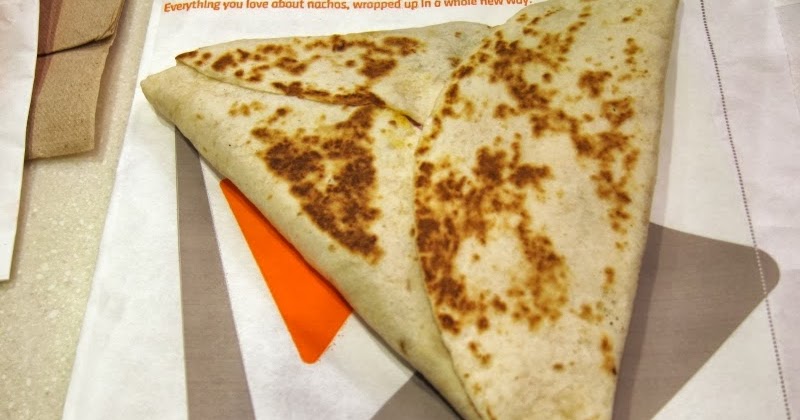 Review Taco Bell Grilled Stuft Nacho Brand Eating