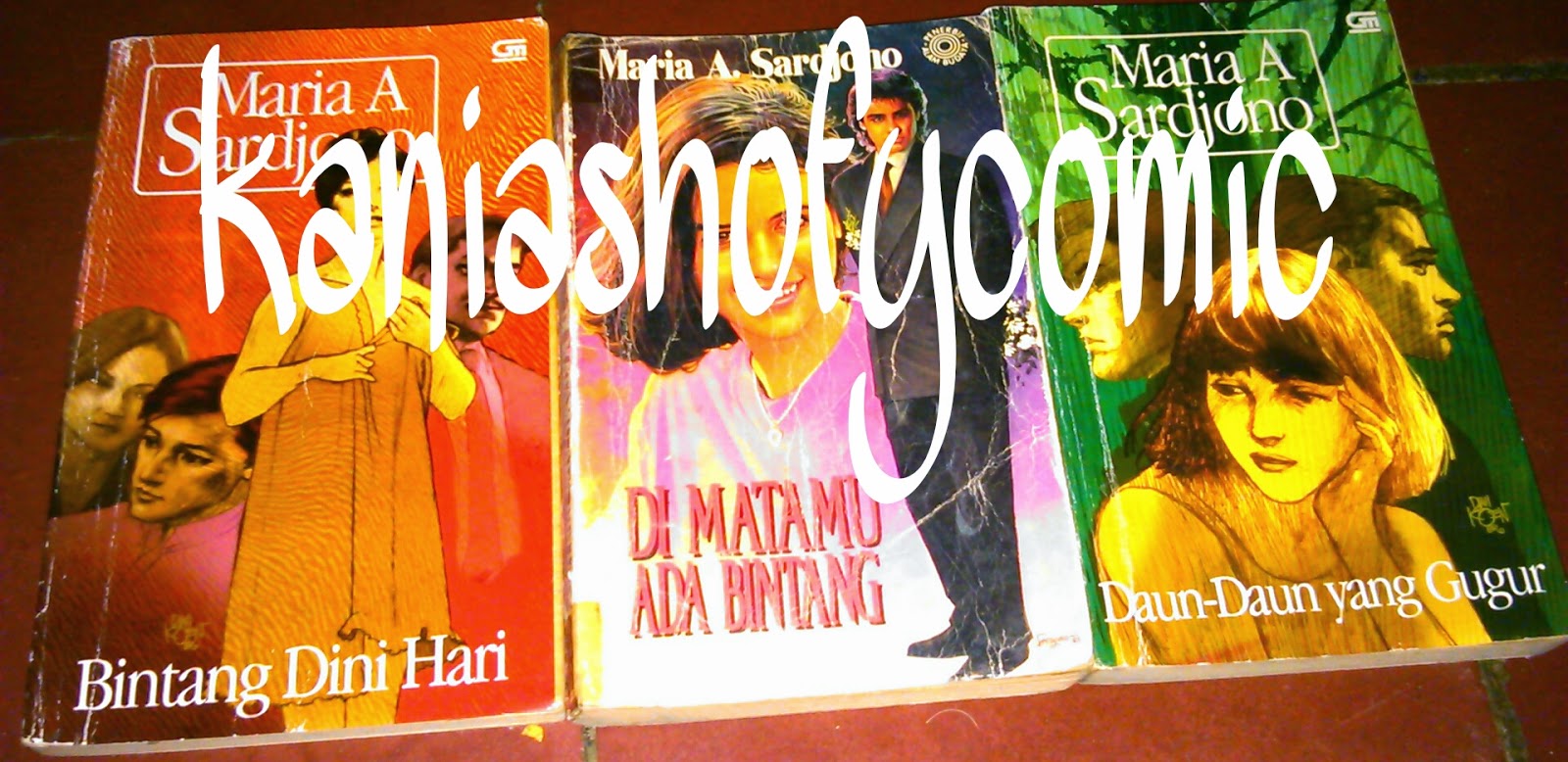 jual komik lama dan langka Novel maria A sardjono jual komik lama dan langka Novel maria A sardjono