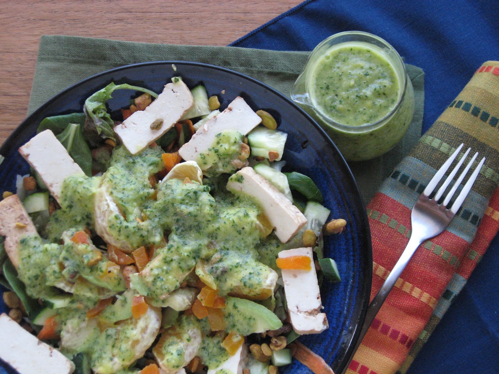 VeganForOne: Pineapple Salad Dressing for One