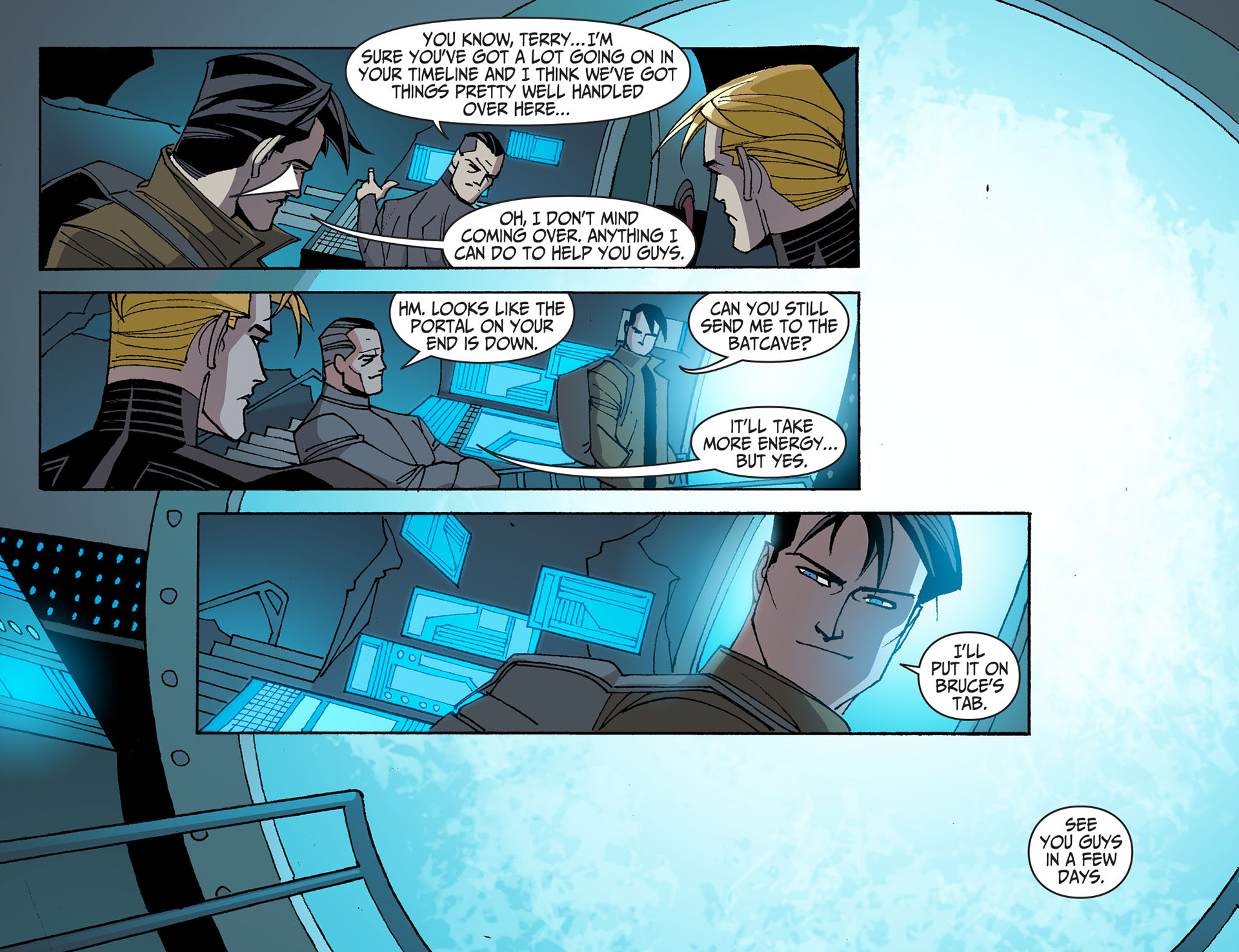 Read online Batman Beyond 2.0 comic -  Issue #37 - 14