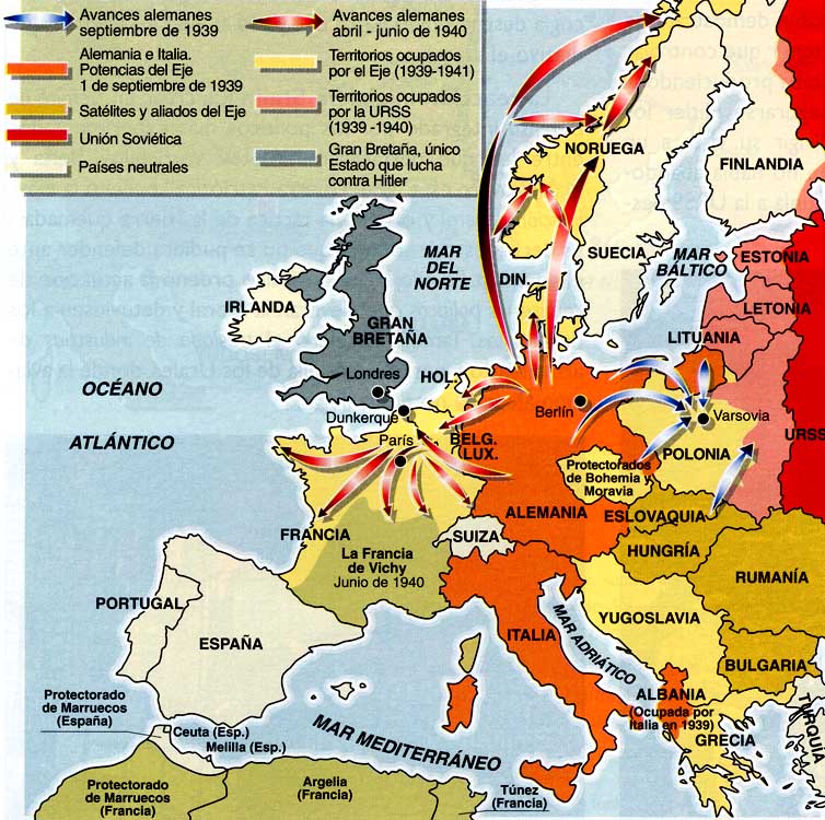 la segunda guerra mundial : la segunda guerra mundial