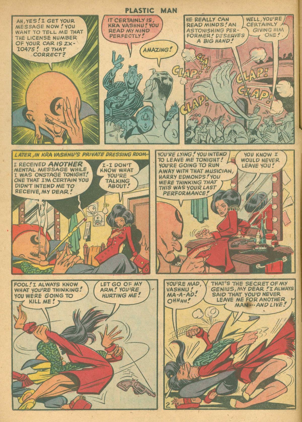 Read online Plastic Man (1943) comic -  Issue #21 - 4