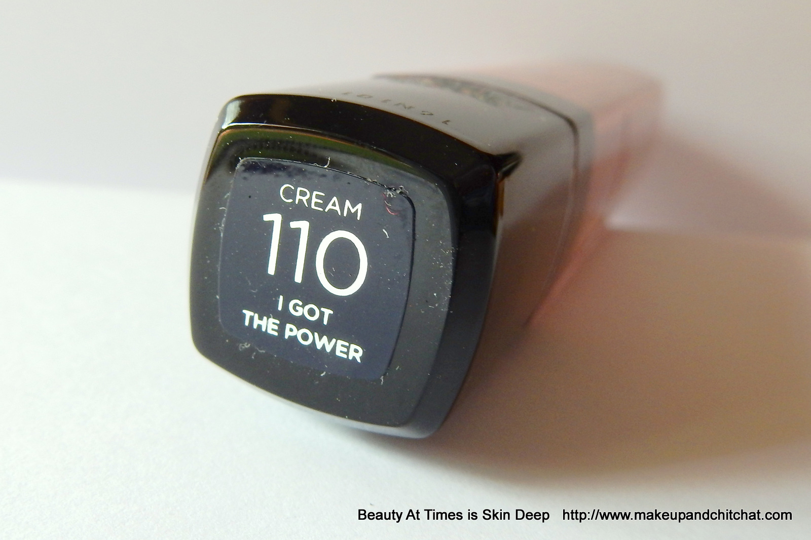 Beauty At Times is Skin Deep L'Oréal Paris Mega Gloss Cream 110 I Got