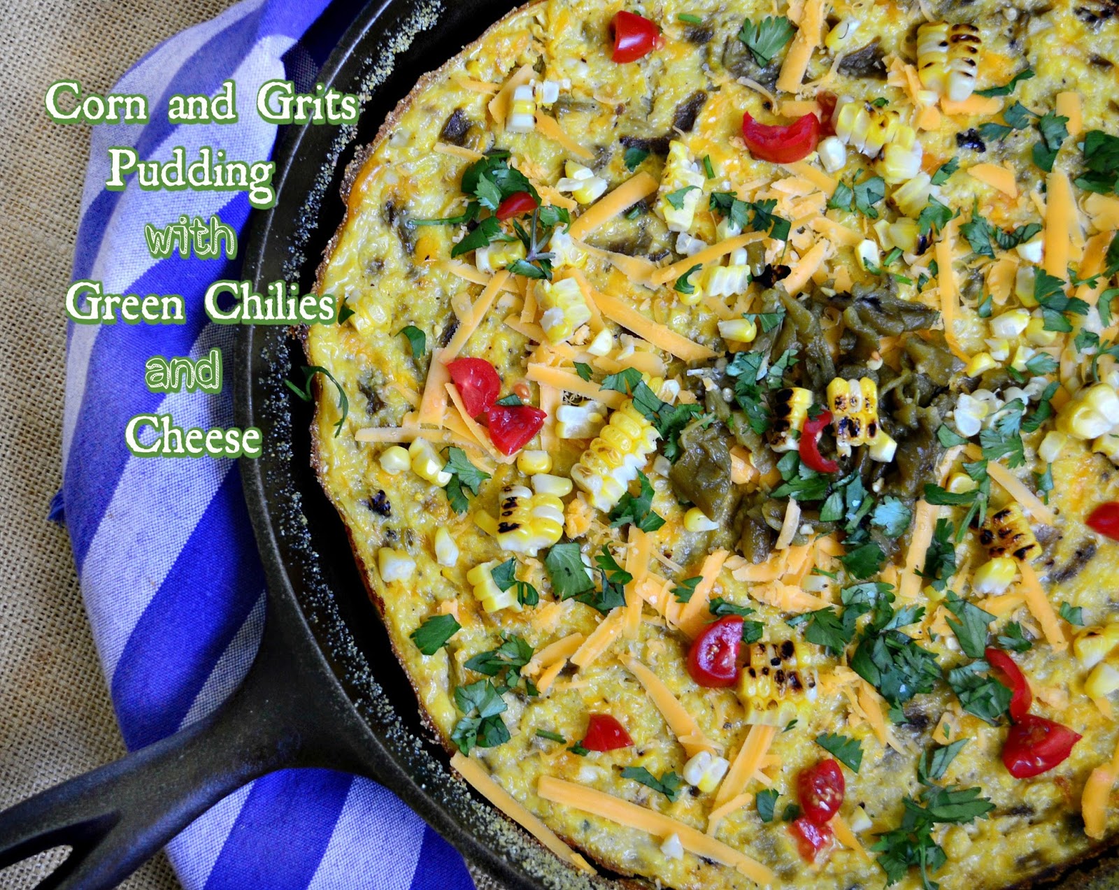 This is How I Cook Corn and Grits Pudding with Green Chilies and Cheese