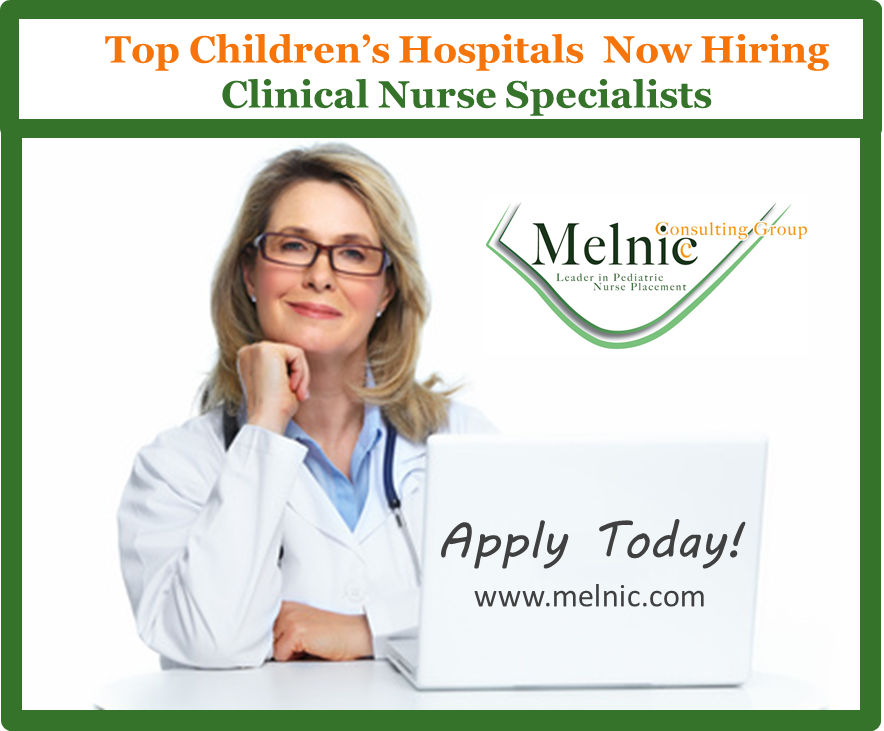 Jobs! Nurse Practitioner and Physician Assistant Pediatric Clinical