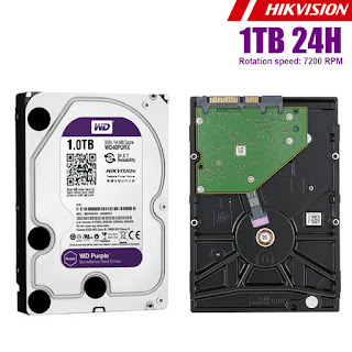 Hard disk hikvision WD Purple(24H) 1TB