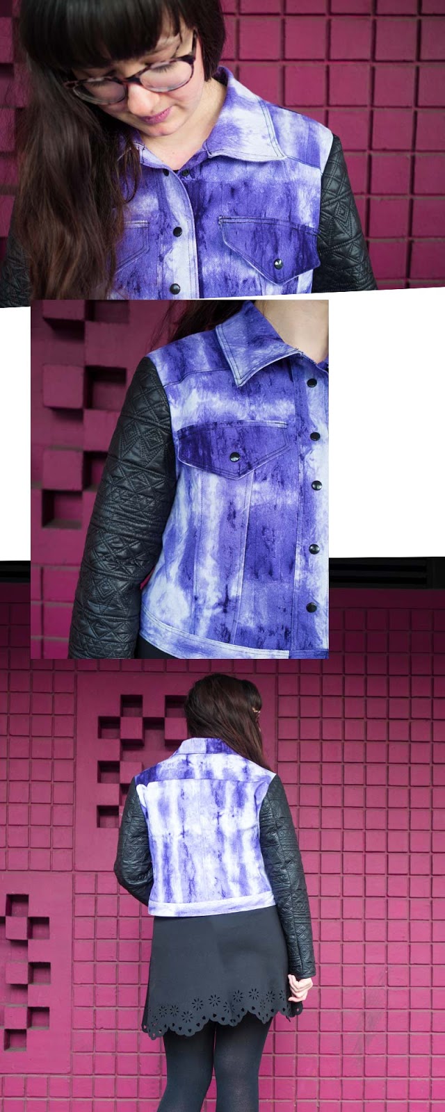 KuneCoco • #naehdirwas • Ultra Violet YAY or NAY DIY Jeansjacke in Ultra Violet