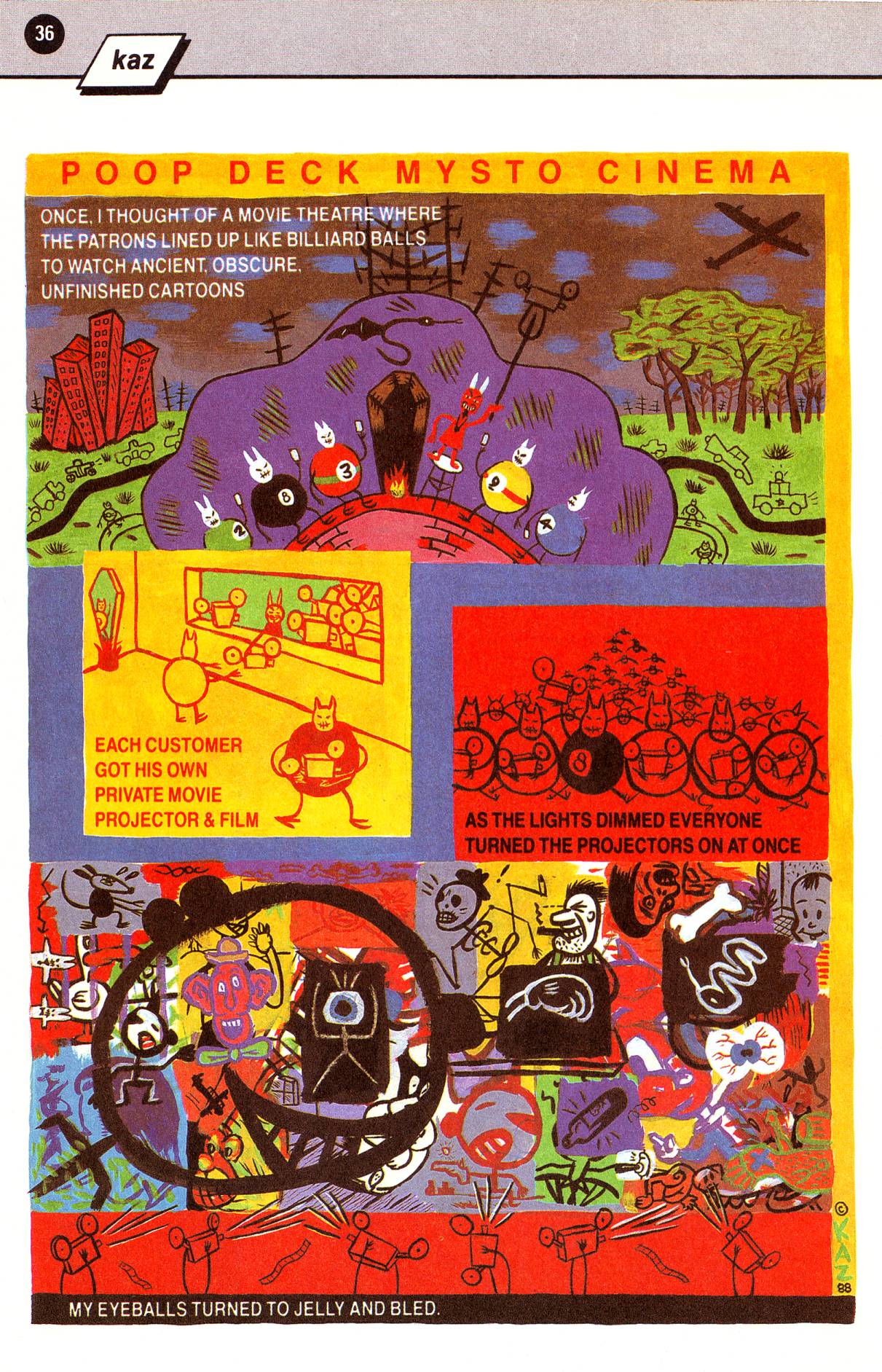 Read online Raw (1989) comic -  Issue # TPB 1 (Part 1) - 36