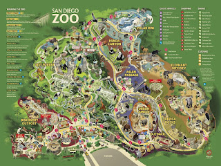 San Diego Zoo Map