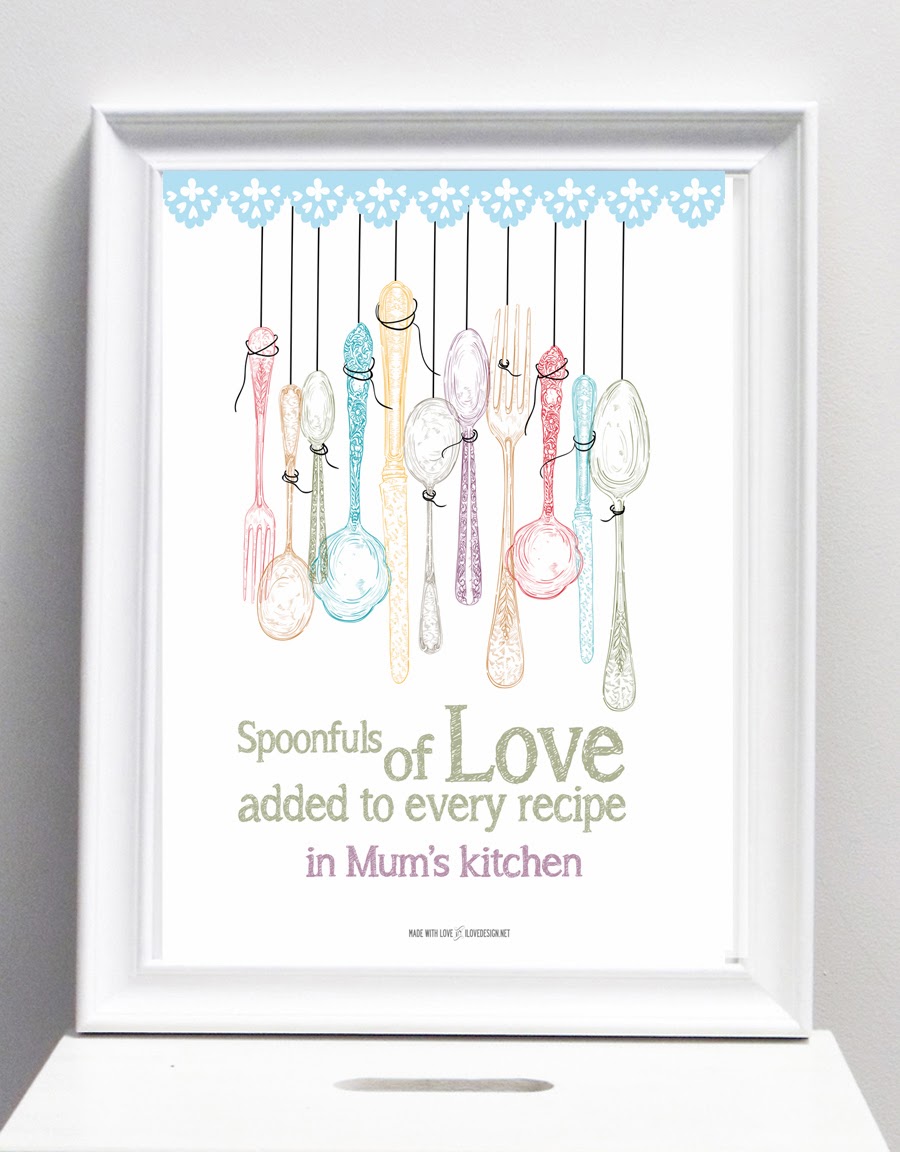 Spoonfuls of Love! | I LOVE DESIGN - prints, colours, interiors, family ...