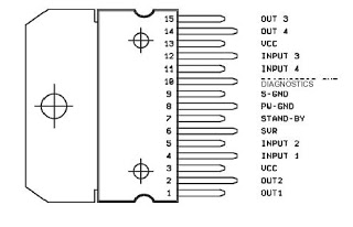 Electronic Components Crazy Fans: Diagram Block IC TDA7377