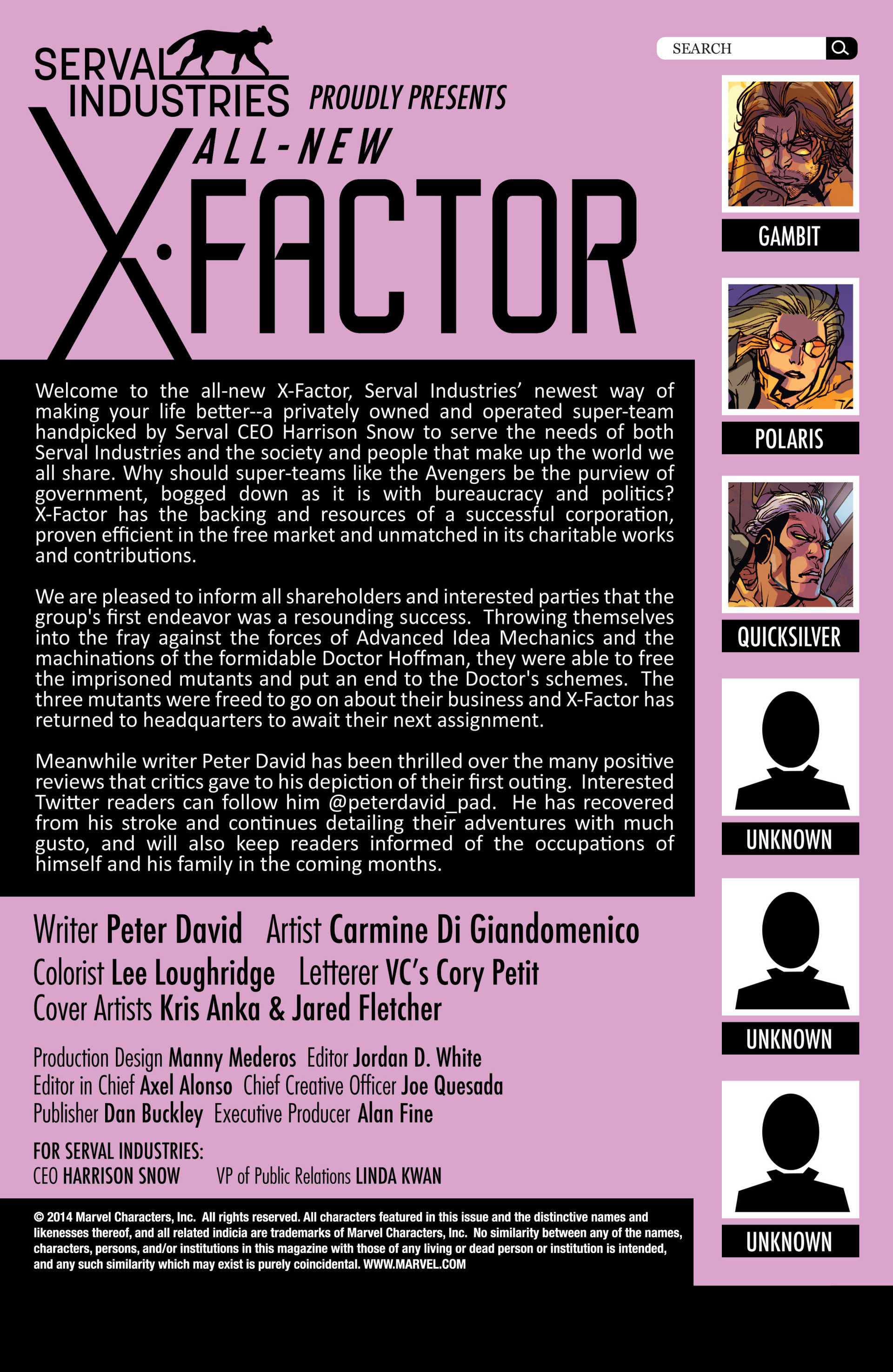 Read online All-New X-Factor comic -  Issue #3 - 2