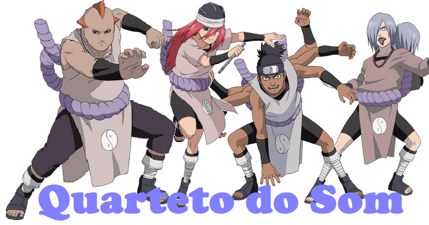 Quarteto do Som, Personagens de Naruto